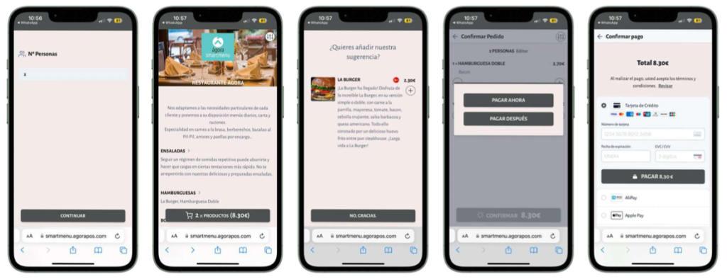 Pedidos en mesa con Smart Orders