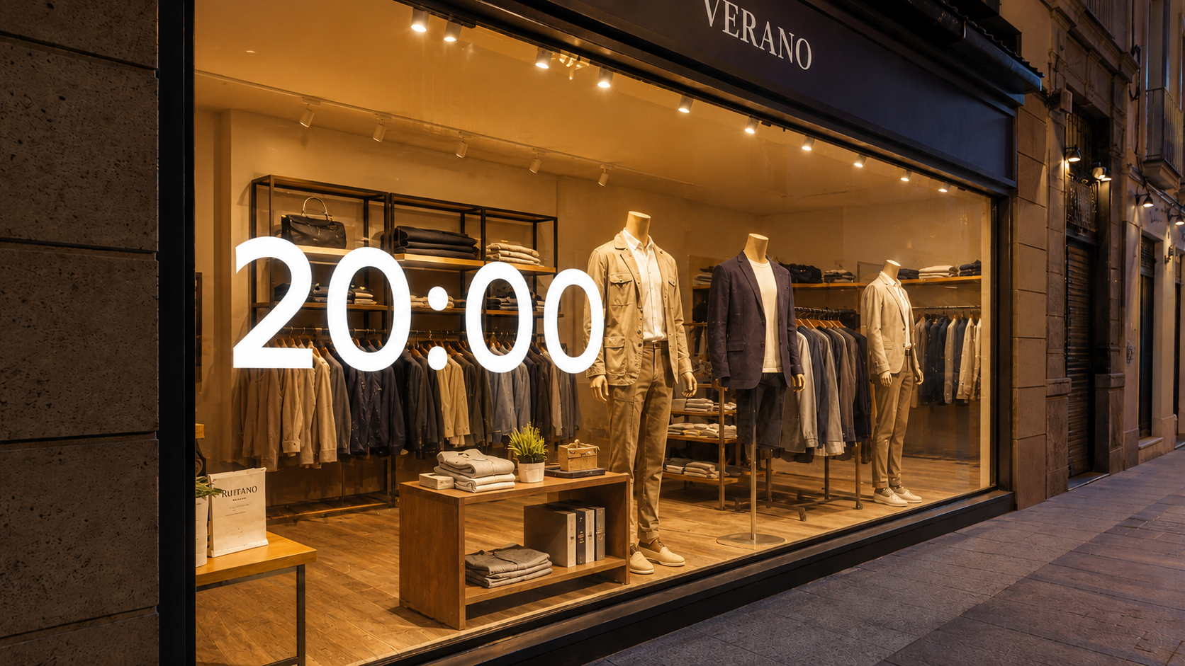 Control tecnológico de un espacio retail